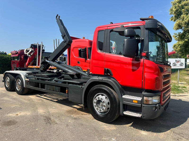 Scania P380 6x4 HOOKLIFT HIAB 25T - 6100mm - A/C - CAMERA - E4 - AIR SUSPENSION - BE TRUCK - Camión multibasculante: foto 1 Scania P380 6x4 HOOKLIFT HIAB 25T - 6100mm - A/C - CAMERA - E4 - AIR SUSPENSION - BE TRUCK - Camión multibasculante: foto 1