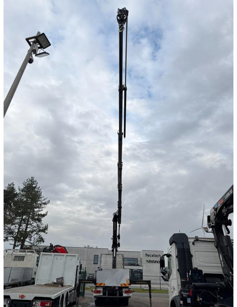 Camión grúa Scania P380 8x4 TRIDEM BAUSTOFF + KRAN HIAB 166 ES-5 HIPRO - ROTATOR + RADIO - 7m60 PRITSCHE - MANUAL - LIFT + LENKACHSE: foto 19