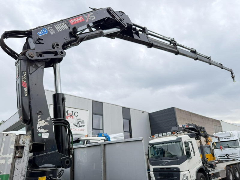 Camión grúa Scania P380 8x4 TRIDEM BAUSTOFF + KRAN HIAB 166 ES-5 HIPRO - ROTATOR + RADIO - 7m60 PRITSCHE - MANUAL - LIFT + LENKACHSE: foto 10