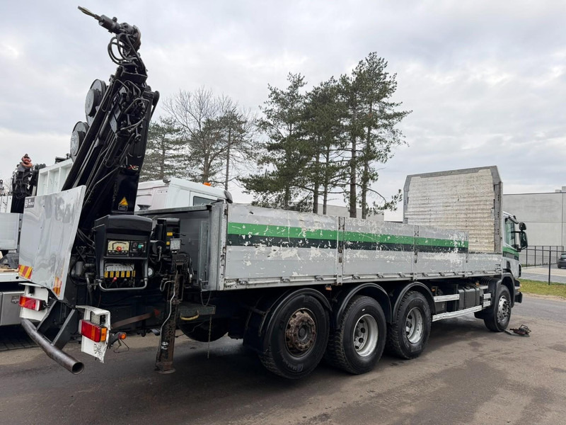 Camión grúa Scania P380 8x4 TRIDEM BAUSTOFF + KRAN HIAB 166 ES-5 HIPRO - ROTATOR + RADIO - 7m60 PRITSCHE - MANUAL - LIFT + LENKACHSE: foto 7