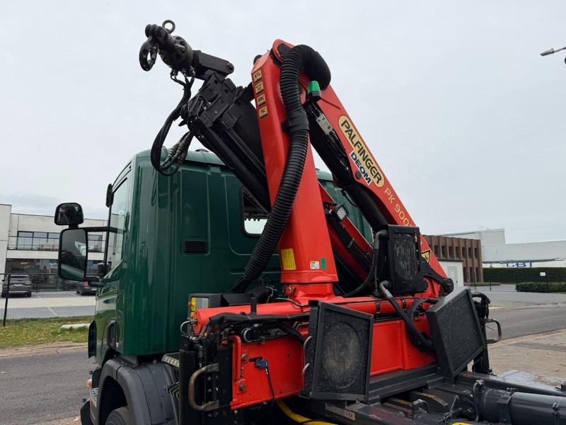 Camión multibasculante, Camión grúa Scania P400 6x4 HOOKLIFT + CRANE PALFINGER PK9001 EH - RETARDER - 5/6F + ROTATOR + RADIO - WB 3m90 - EURO 5 - HUB REDUCTION / SPRING - BE TRUCK: foto 15 Camión multibasculante, Camión grúa Scania P400 6x4 HOOKLIFT + CRANE PALFINGER PK9001 EH - RETARDER - 5/6F + ROTATOR + RADIO - WB 3m90 - EURO 5 - HUB REDUCTION / SPRING - BE TRUCK: foto 15