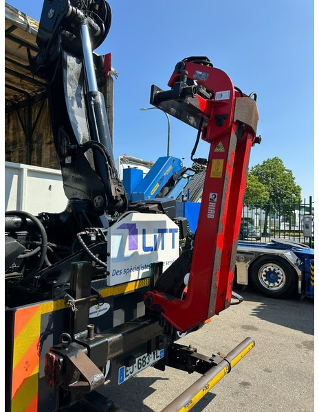 Camión grúa Scania P410 8x4 TRIDEM + CRANE HIAB 244 EP-4 HIDUO - RETARDER - LIFT + STEERING AXLE - *327.000km* - RADIO: foto 19