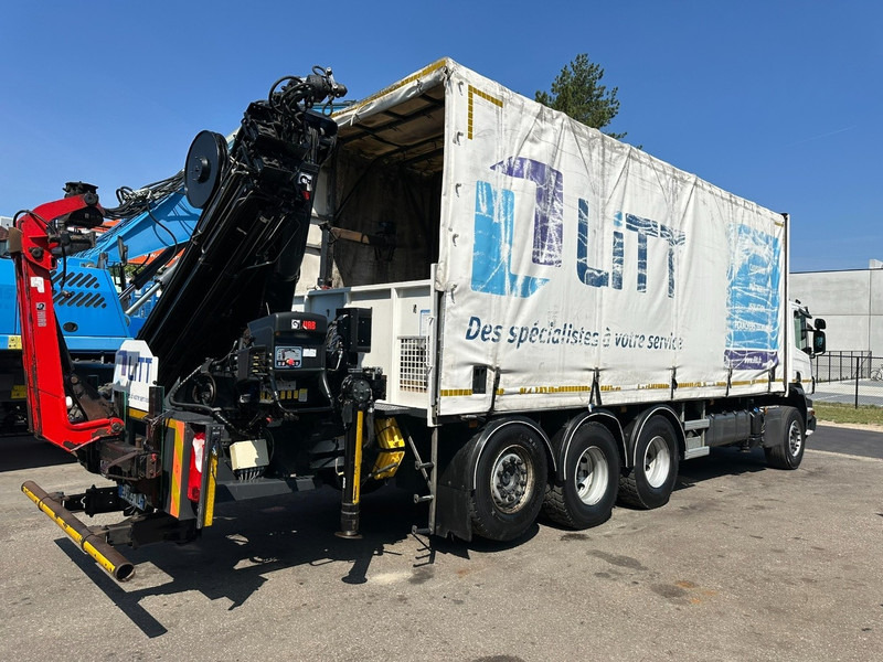 Camión grúa Scania P410 8x4 TRIDEM + CRANE HIAB 244 EP-4 HIDUO - RETARDER - LIFT + STEERING AXLE - *327.000km* - RADIO: foto 16