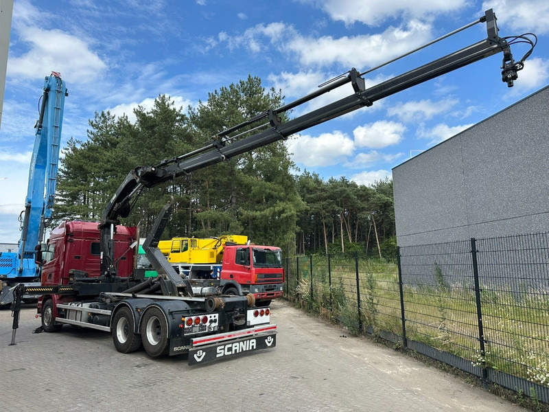Scania R580 6X2 V8 HOOKLIFT + CRANE HIAB 211 E-4 HIPRO - ROTATOR - RETARDER - RADIO - NL TRUCK - Camión multibasculante, Camión grúa: foto 4 Scania R580 6X2 V8 HOOKLIFT + CRANE HIAB 211 E-4 HIPRO - ROTATOR - RETARDER - RADIO - NL TRUCK - Camión multibasculante, Camión grúa: foto 4