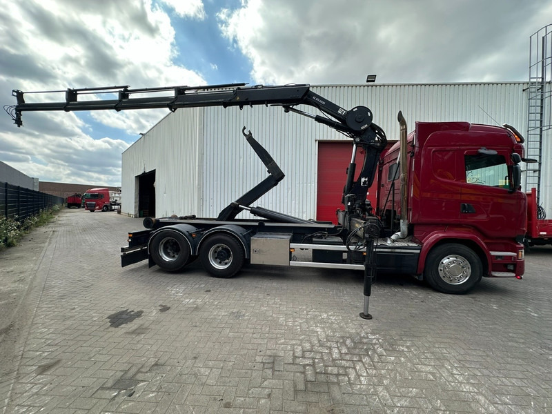 Scania R580 6X2 V8 HOOKLIFT + CRANE HIAB 211 E-4 HIPRO - ROTATOR - RETARDER - RADIO - NL TRUCK - Camión multibasculante, Camión grúa: foto 5 Scania R580 6X2 V8 HOOKLIFT + CRANE HIAB 211 E-4 HIPRO - ROTATOR - RETARDER - RADIO - NL TRUCK - Camión multibasculante, Camión grúa: foto 5