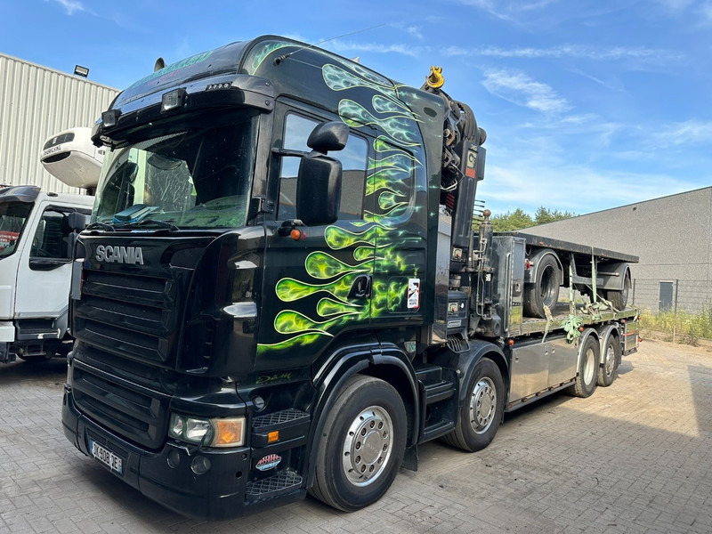 Scania R620 8x2 + CRANE HIAB 800EP-5 HiPro - RETARDER - LIFT/STEERING AXLE - HIGHLINE SLEEPER - LEATHER - ALCOA - Camión grúa: foto 3 Scania R620 8x2 + CRANE HIAB 800EP-5 HiPro - RETARDER - LIFT/STEERING AXLE - HIGHLINE SLEEPER - LEATHER - ALCOA - Camión grúa: foto 3