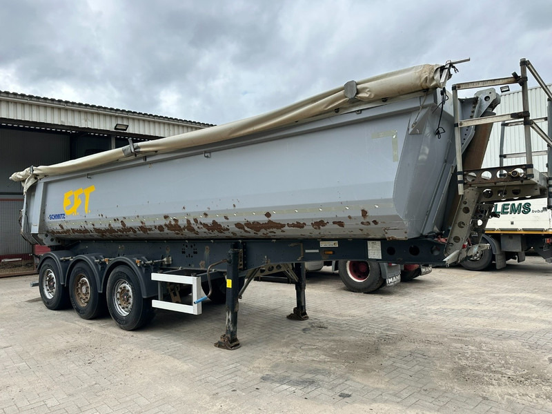 Schmitz Cargobull SGF*S3 - 8.5 - 30m3 STEEL CHASSIS / STEEL TIPPER - SAF - DISC - LIFT-AXLE - Semirremolque volquete: foto 1 Schmitz Cargobull SGF*S3 - 8.5 - 30m3 STEEL CHASSIS / STEEL TIPPER - SAF - DISC - LIFT-AXLE - Semirremolque volquete: foto 1