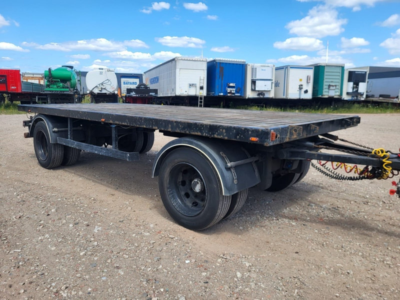Trailor 2-AS PLATTE AANHANGER - SMB - AIR SUSPENSION - DOUBLE WHEELS - Remolque caja abierta: foto 1 Trailor 2-AS PLATTE AANHANGER - SMB - AIR SUSPENSION - DOUBLE WHEELS - Remolque caja abierta: foto 1