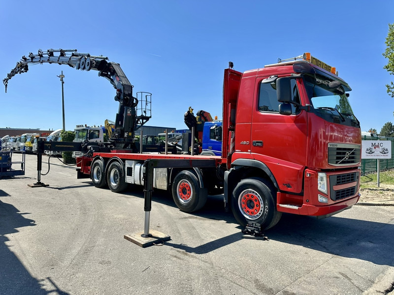 Volvo FH 460 8X4 +(27m!) CRANE HIAB 700 E-6 HIPRO + FLYJIB 165X-4 - ROTATOR - *487.000km* - E5 - BE TRUCK 2011 - Camión caja abierta, Camión grúa: foto 2 Volvo FH 460 8X4 +(27m!) CRANE HIAB 700 E-6 HIPRO + FLYJIB 165X-4 - ROTATOR - *487.000km* - E5 - BE TRUCK 2011 - Camión caja abierta, Camión grúa: foto 2
