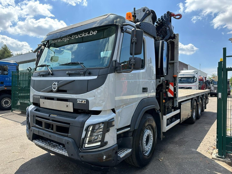 Volvo FMX 330 8x4 TRIDEM + CRANE EFFER 265 / 6S - PLATFORM 7m50 - EURO 6 - RADIO - *473.000km* - TÜV 05/2026 - BE TRUCK - Camión grúa: foto 4 Volvo FMX 330 8x4 TRIDEM + CRANE EFFER 265 / 6S - PLATFORM 7m50 - EURO 6 - RADIO - *473.000km* - TÜV 05/2026 - BE TRUCK - Camión grúa: foto 4