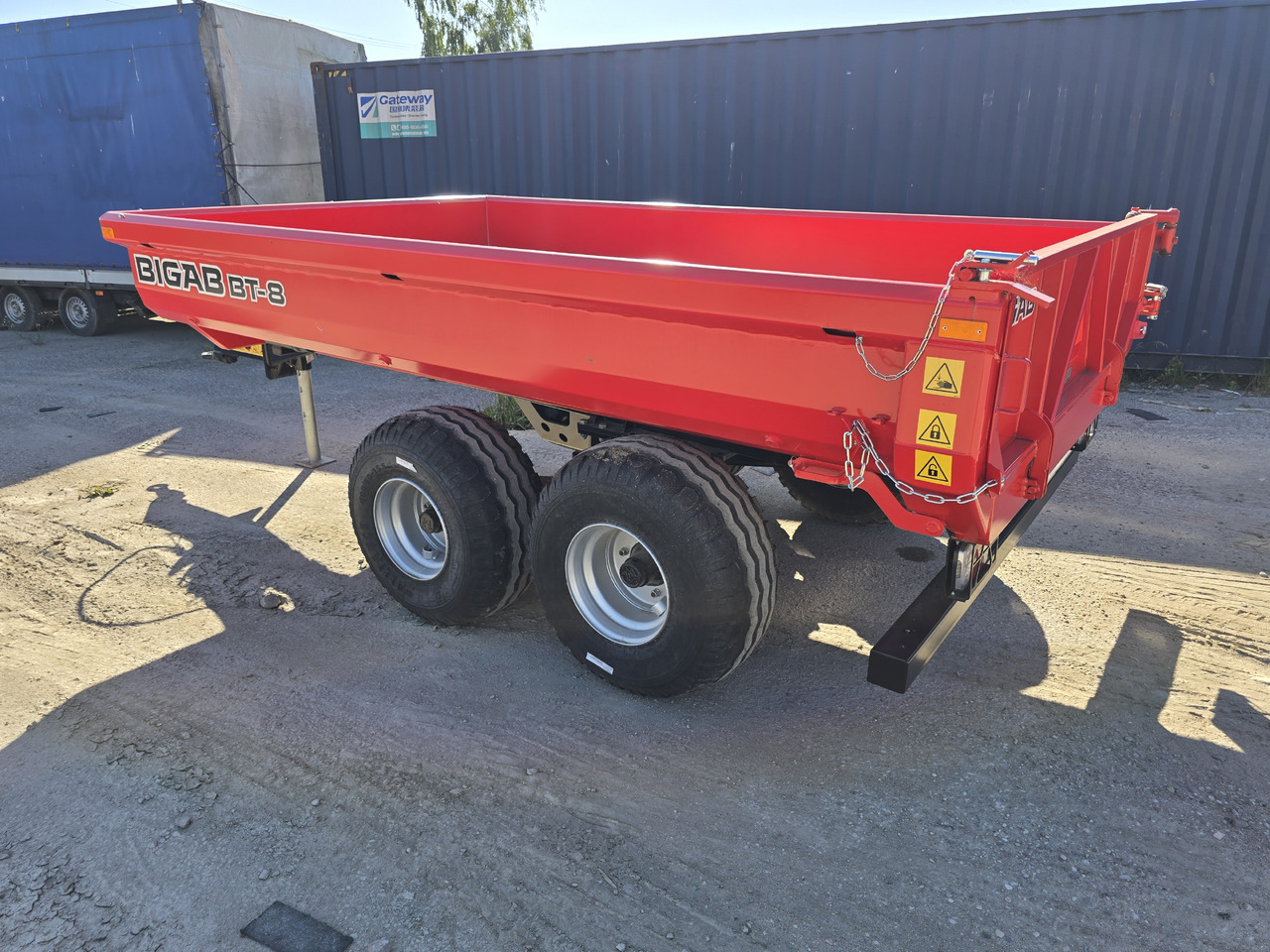 BIGAB BT-8 HARDOX - Remolque volquete agrícola: foto 4 BIGAB BT-8 HARDOX - Remolque volquete agrícola: foto 4