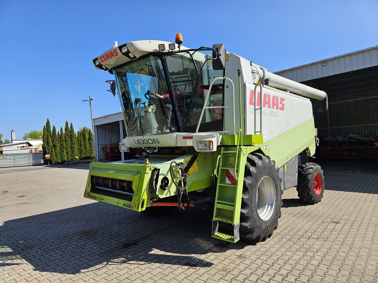 Claas Lexion 480 - Cosechadora de granos: foto 3 Claas Lexion 480 - Cosechadora de granos: foto 3