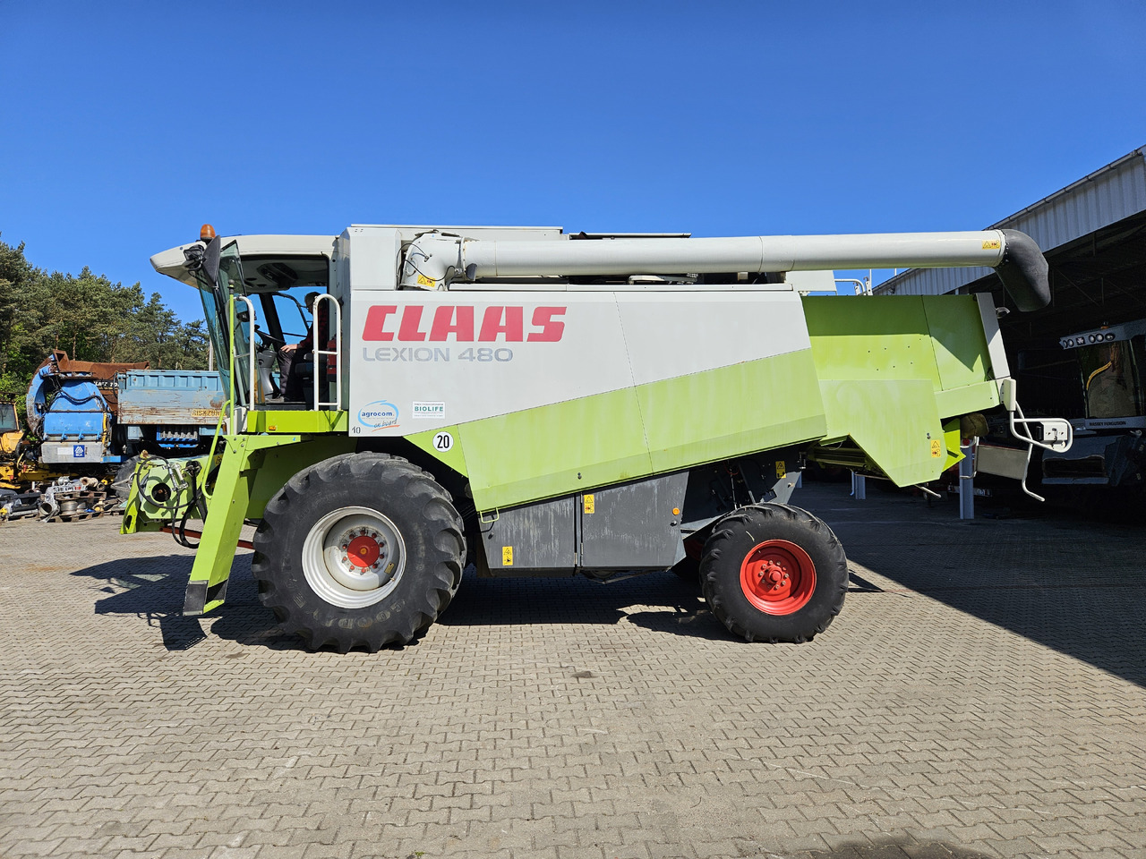 Claas Lexion 480 - Cosechadora de granos: foto 1 Claas Lexion 480 - Cosechadora de granos: foto 1