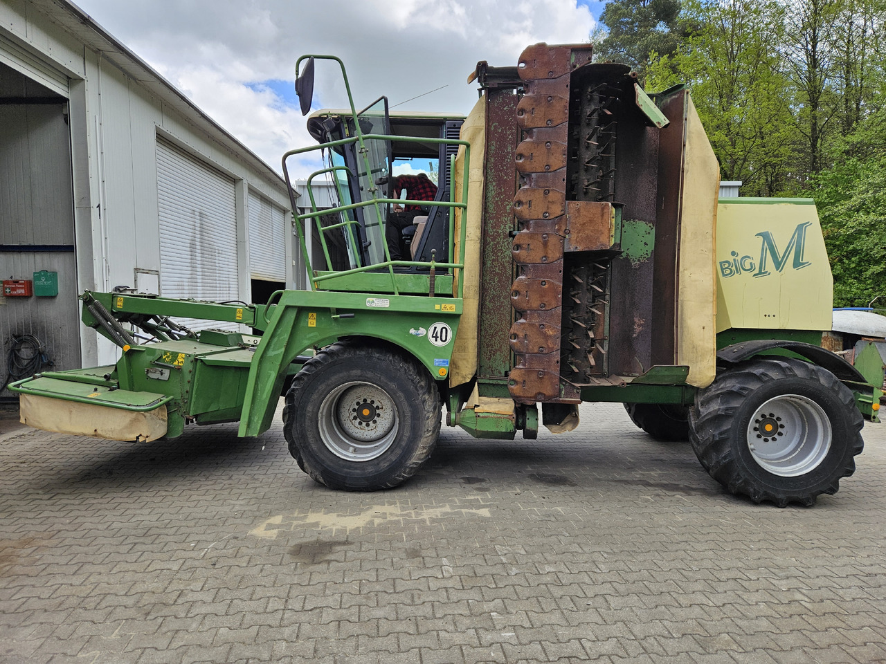 Krone Big M - Segadora: foto 2 Krone Big M - Segadora: foto 2