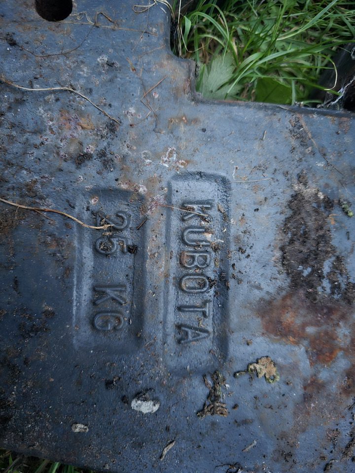 Obciążniki Kubota - Piezas de recambio: foto 3 Obciążniki Kubota - Piezas de recambio: foto 3