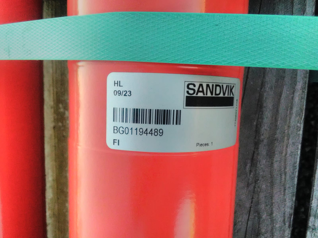 SANDVIK BG01194489 - Cilindro hidráulico para Maquinaria de construcción: foto 2 SANDVIK BG01194489 - Cilindro hidráulico para Maquinaria de construcción: foto 2