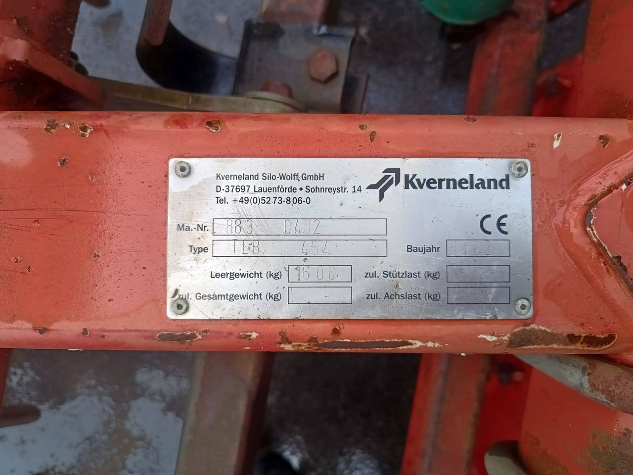 Kverneland TLB 454 - Cultivador: foto 2 Kverneland TLB 454 - Cultivador: foto 2