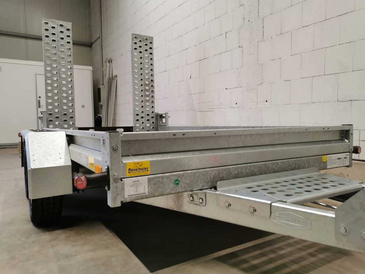 BOECKMANN BT-ST 3016/35 AS + Schaufelabl Maschinentranspor - Remolque porta maquinaria: foto 5 BOECKMANN BT-ST 3016/35 AS + Schaufelabl Maschinentranspor - Remolque porta maquinaria: foto 5