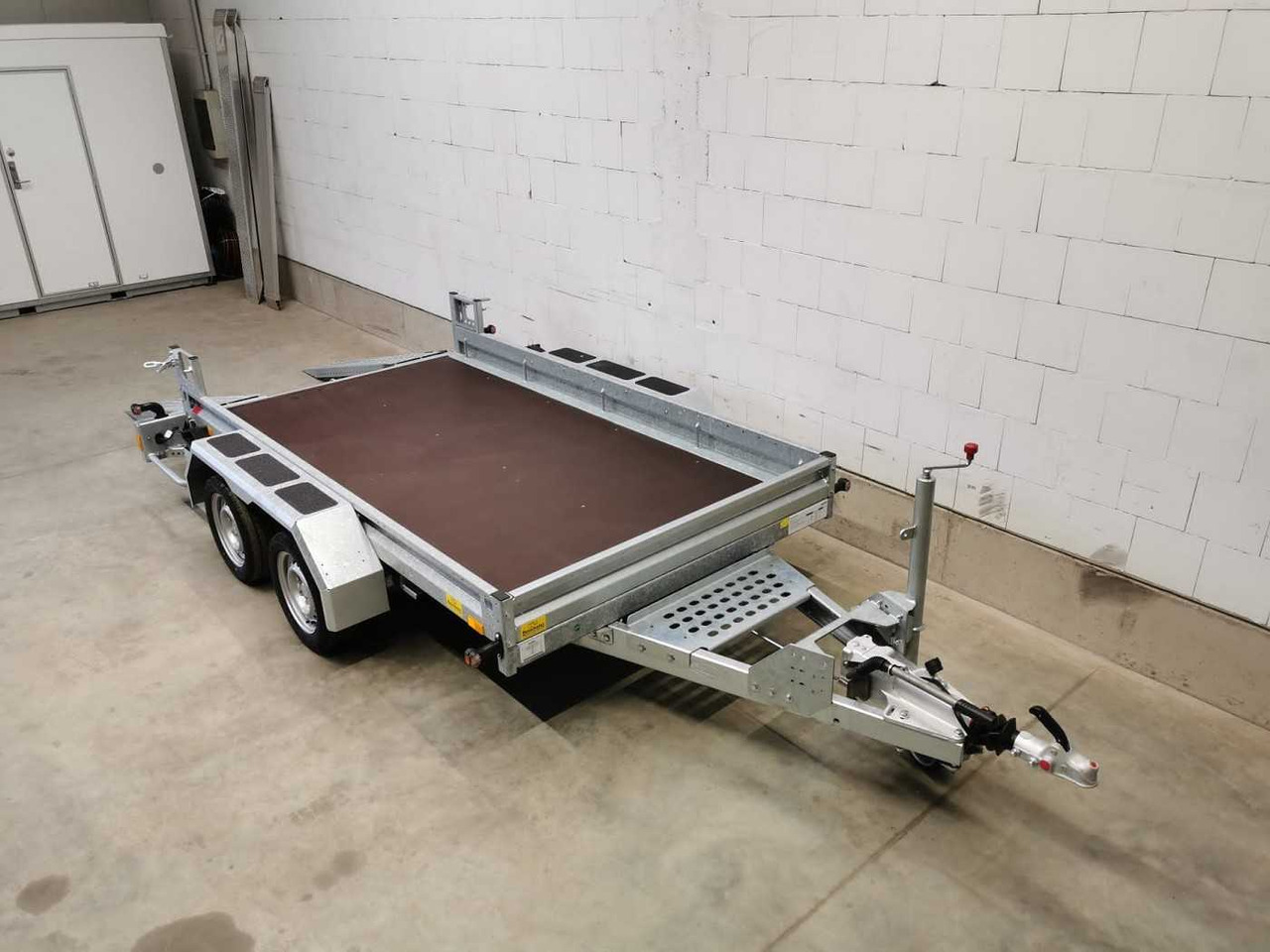 BOECKMANN BT-ST 3016/35 AS + Schaufelabl Maschinentranspor - Remolque porta maquinaria: foto 2 BOECKMANN BT-ST 3016/35 AS + Schaufelabl Maschinentranspor - Remolque porta maquinaria: foto 2