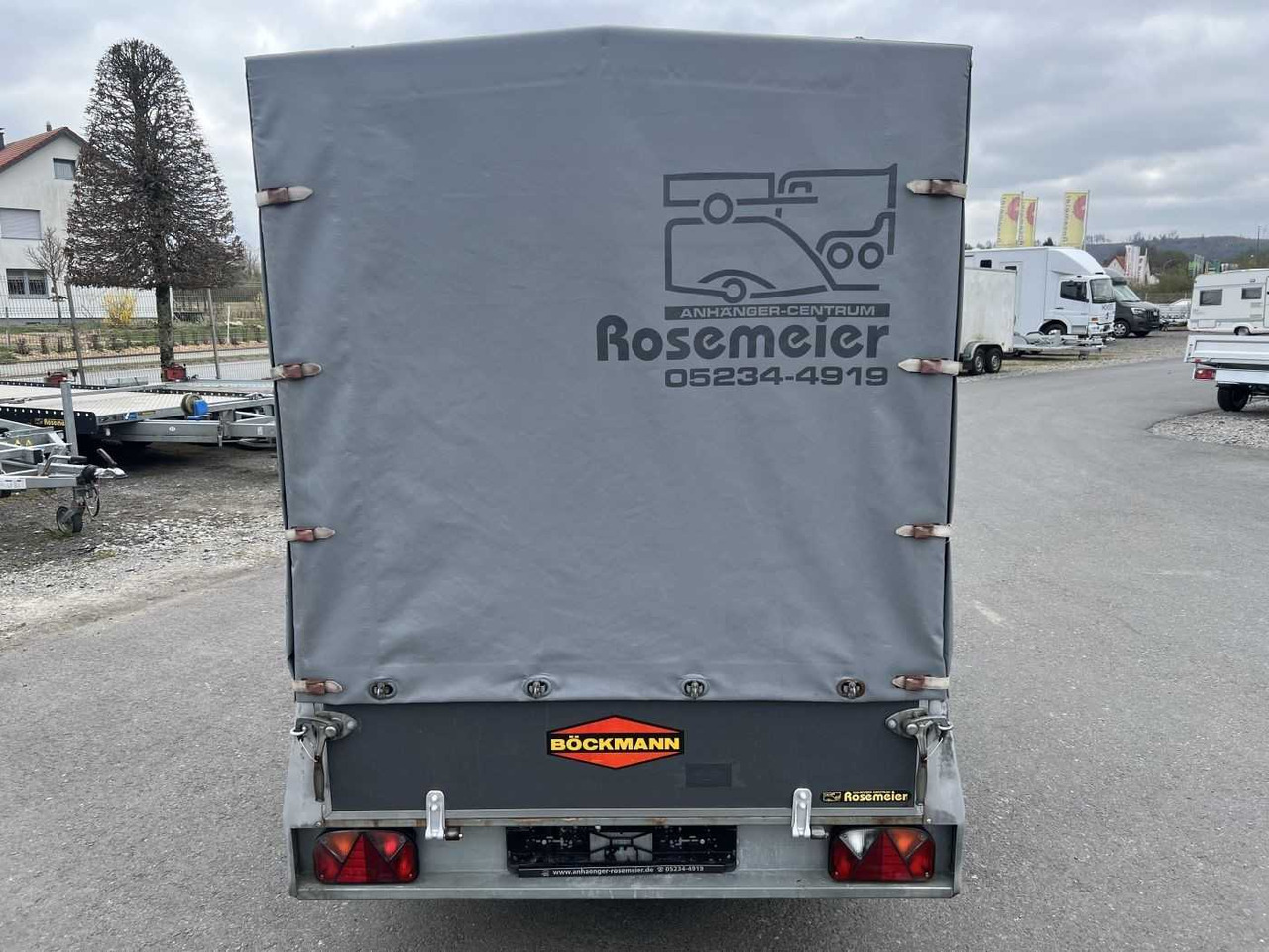 BOECKMANN HU 2513/75 Plane Kastenanhänger ungebremst - Remolque de coche: foto 4 BOECKMANN HU 2513/75 Plane Kastenanhänger ungebremst - Remolque de coche: foto 4