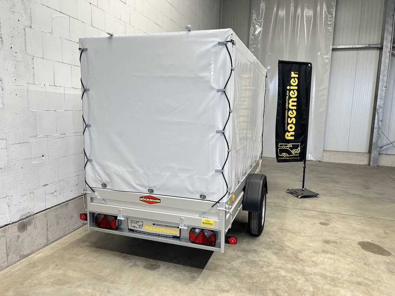 BOECKMANN TL-AL 2513/75 Plane Kastenanhänger ungebremst - Remolque de coche: foto 3 BOECKMANN TL-AL 2513/75 Plane Kastenanhänger ungebremst - Remolque de coche: foto 3