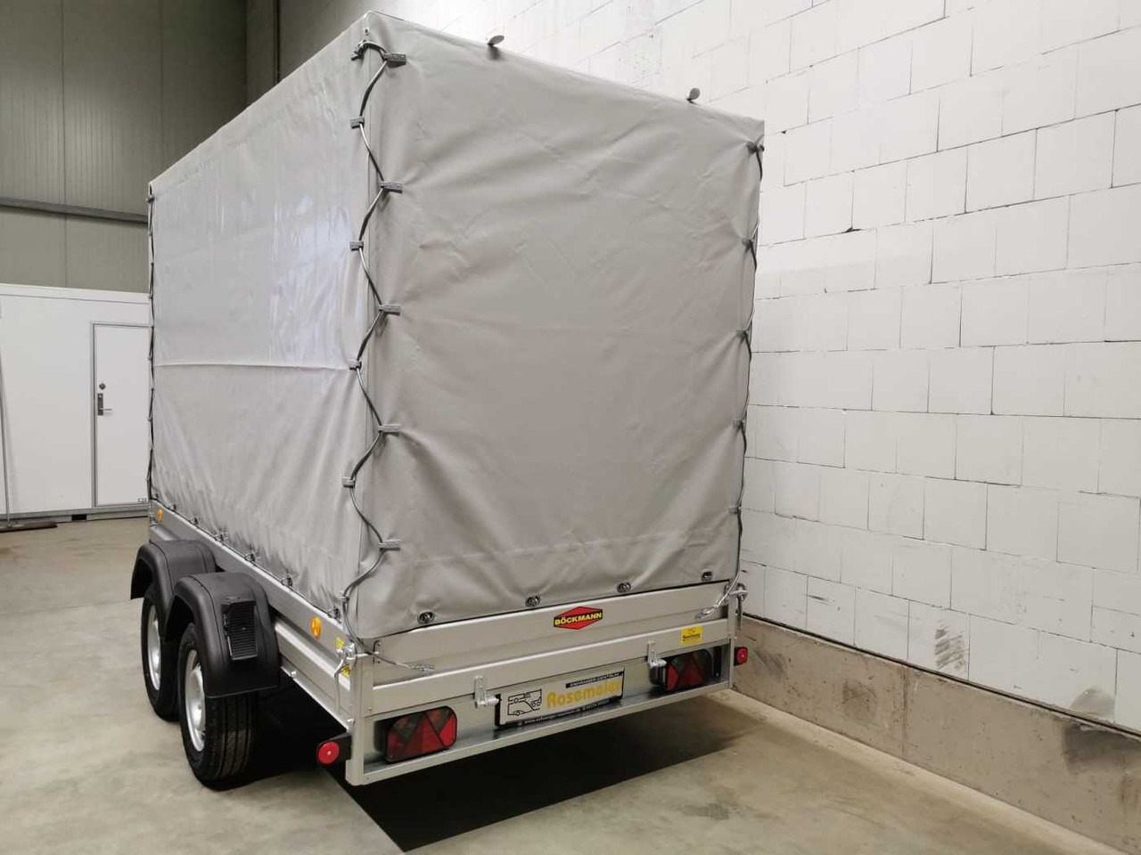 BOECKMANN TL-AL 3015/20 Plane 1600 mm Kastenanhänger gebre - Remolque de coche: foto 3 BOECKMANN TL-AL 3015/20 Plane 1600 mm Kastenanhänger gebre - Remolque de coche: foto 3