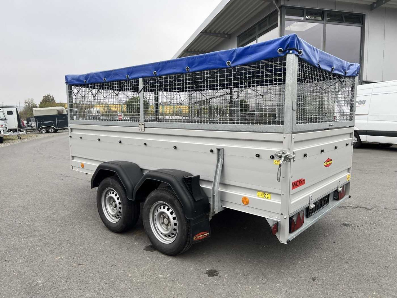 BOECKMANN TL-AL 3015/20 WCF BWE Gitter Kastenanhänger gebr - Remolque de coche: foto 4 BOECKMANN TL-AL 3015/20 WCF BWE Gitter Kastenanhänger gebr - Remolque de coche: foto 4