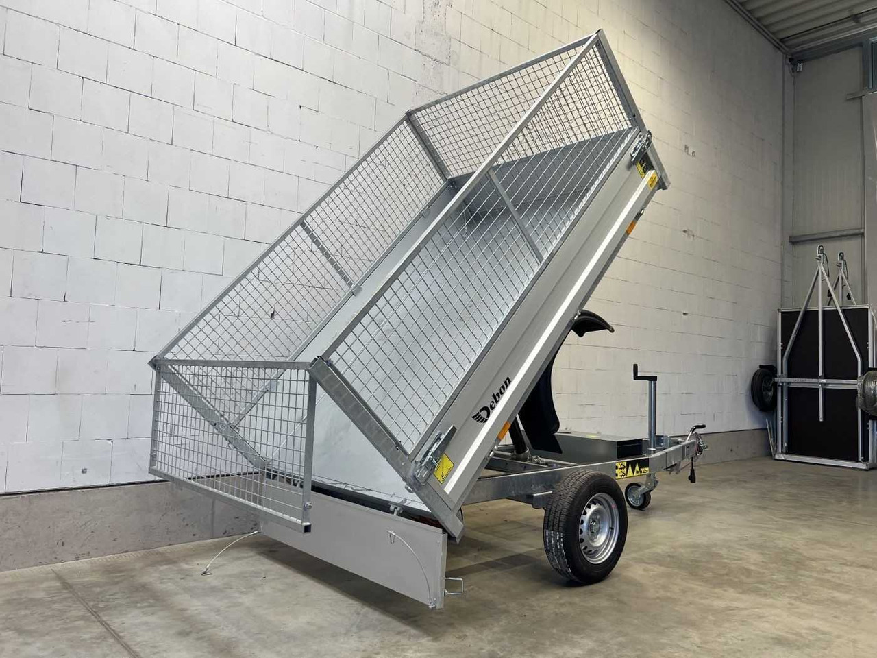 CHEVAL LIBERTE DEBON PW0E Lux 1500 Gitter Rückwärtskipper - Remolque volquete: foto 2 CHEVAL LIBERTE DEBON PW0E Lux 1500 Gitter Rückwärtskipper - Remolque volquete: foto 2
