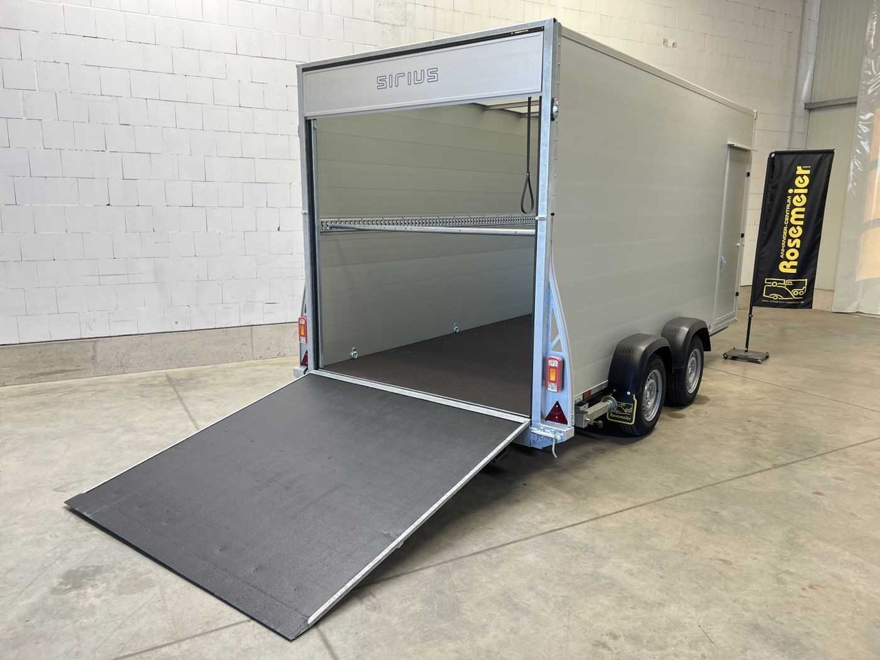 Remolque caja cerrada nuevo G270 Tür Kofferanhänger Sirius: foto 6