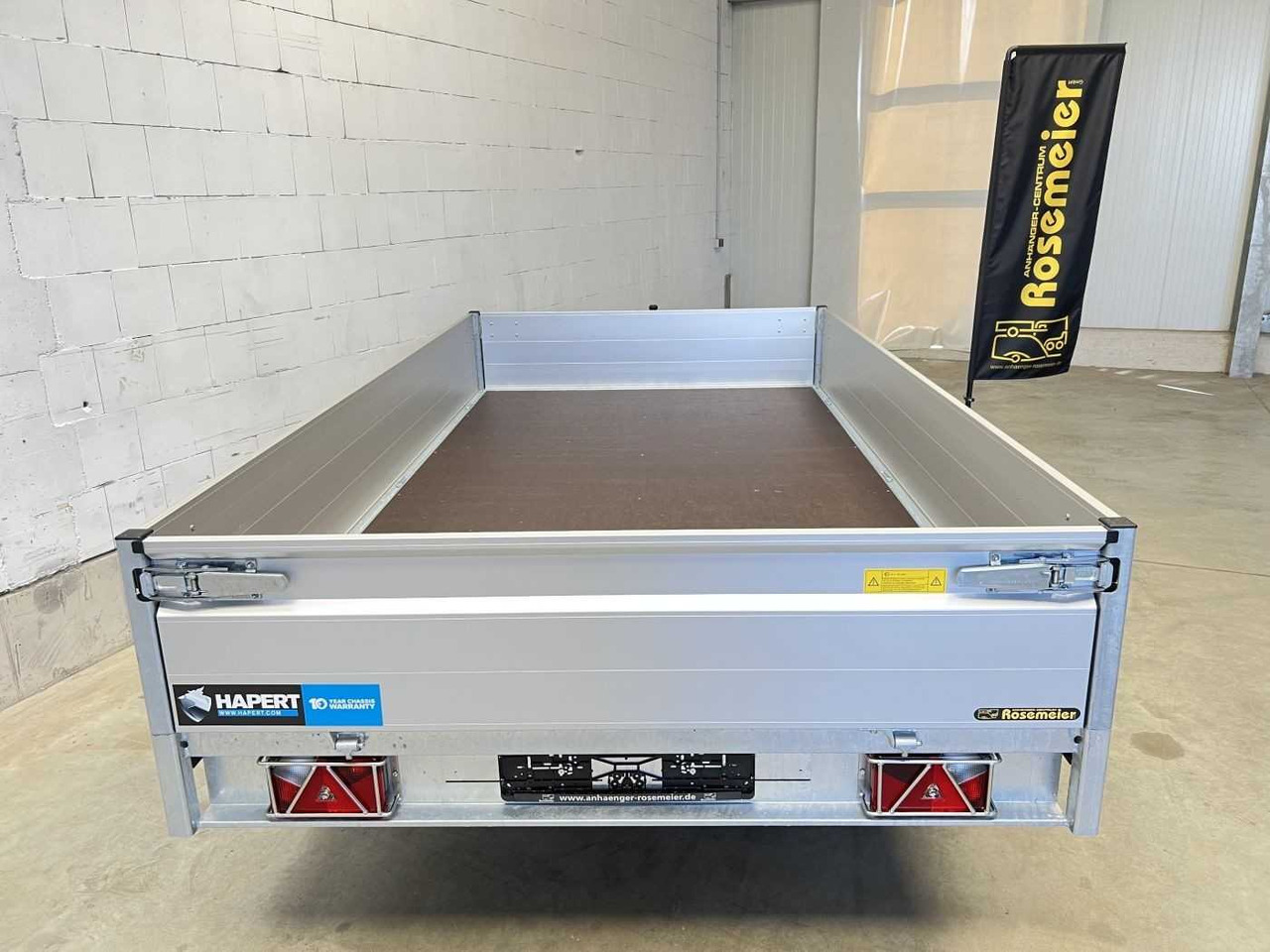 HAPERT Azure H-2 Hochlader - Remolque caja abierta: foto 3 HAPERT Azure H-2 Hochlader - Remolque caja abierta: foto 3