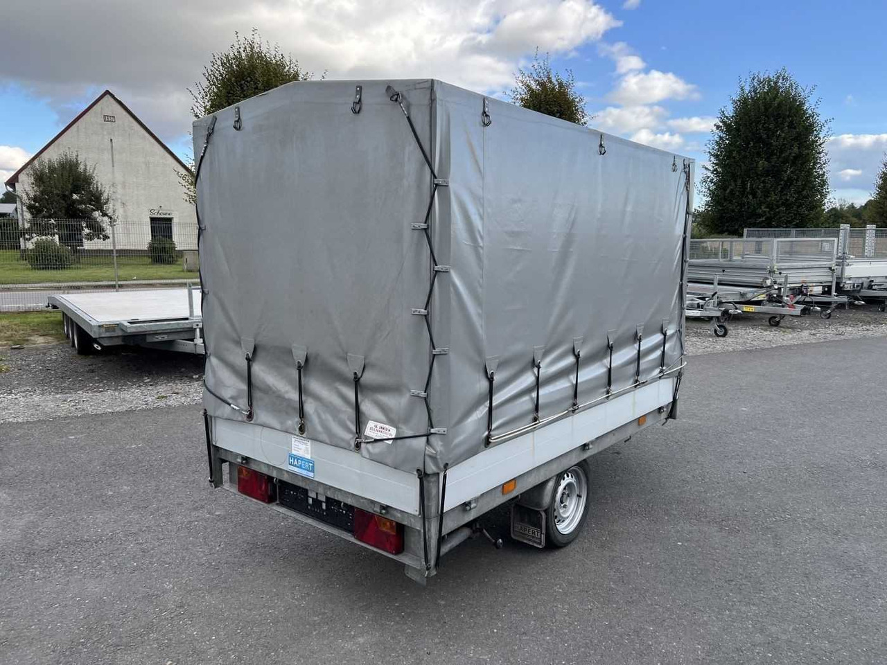 HAPERT Hochlader Plane Hochlader - Remolque de coche: foto 3 HAPERT Hochlader Plane Hochlader - Remolque de coche: foto 3