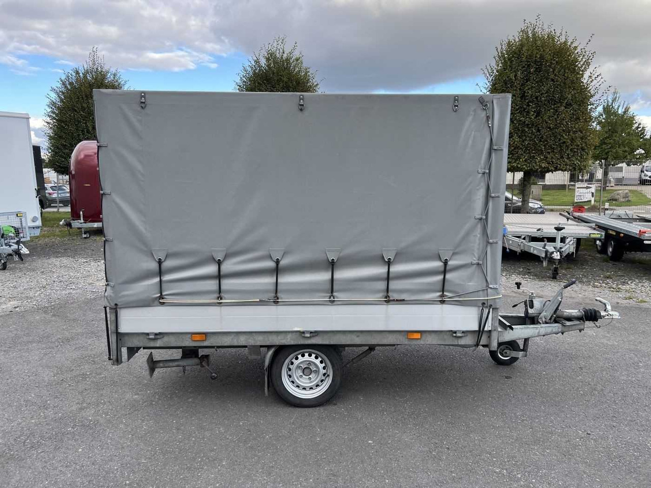 HAPERT Hochlader Plane Hochlader - Remolque de coche: foto 2 HAPERT Hochlader Plane Hochlader - Remolque de coche: foto 2