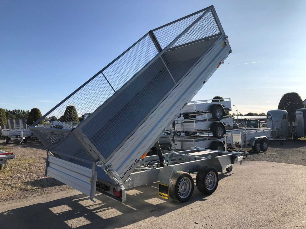 Remolque volquete nuevo HUMBAUR HTK 3500.37 Gitter Dreiseitenkipper: foto 23