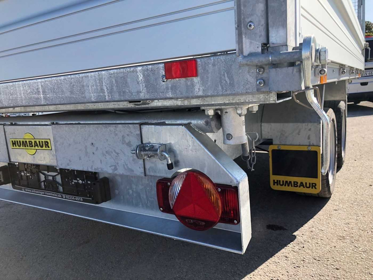 Remolque volquete nuevo HUMBAUR HTK 3500.37 Gitter Dreiseitenkipper: foto 9