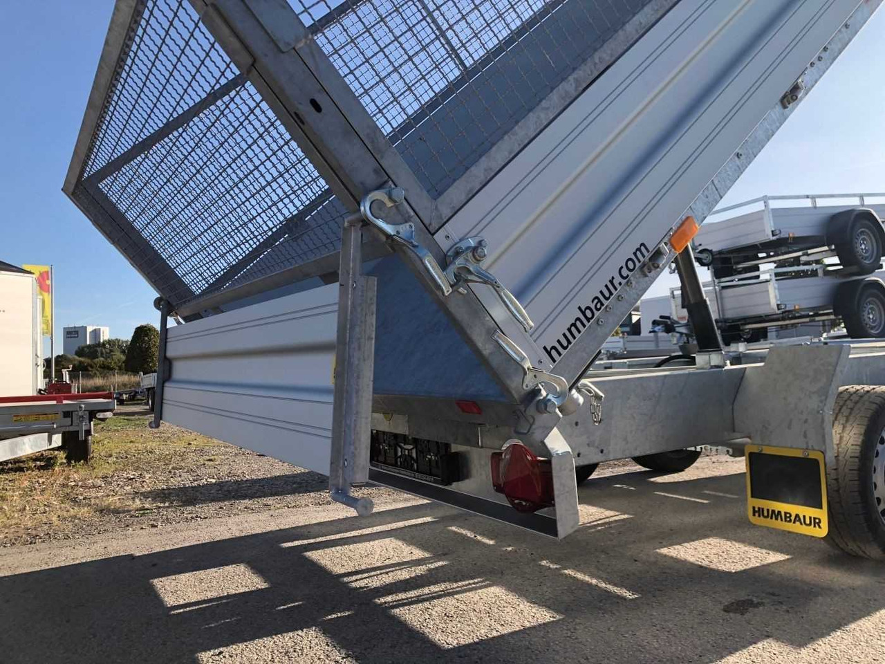 Remolque volquete nuevo HUMBAUR HTK 3500.37 Gitter Dreiseitenkipper: foto 24