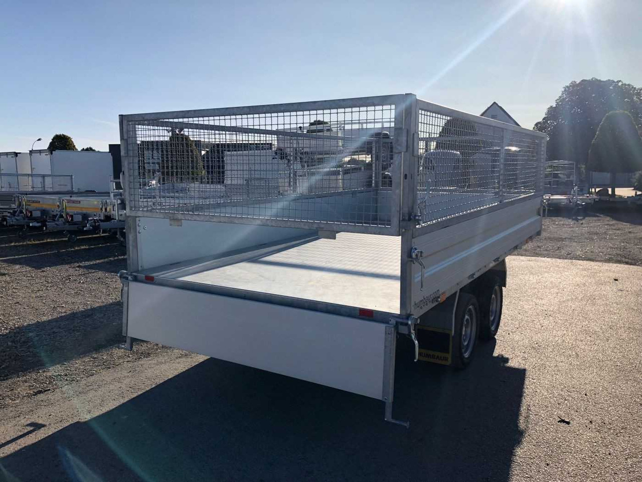 Remolque volquete nuevo HUMBAUR HTK 3500.37 Gitter Dreiseitenkipper: foto 19