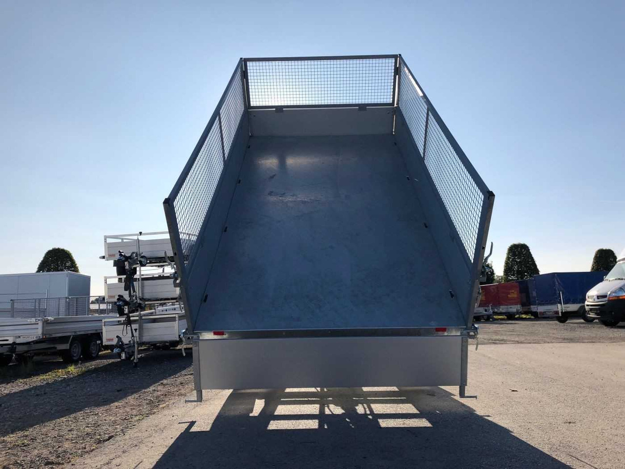 Remolque volquete nuevo HUMBAUR HTK 3500.37 Gitter Dreiseitenkipper: foto 26