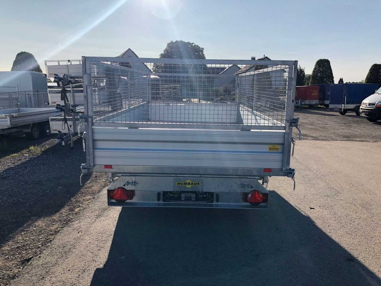 Remolque volquete nuevo HUMBAUR HTK 3500.37 Gitter Dreiseitenkipper: foto 16