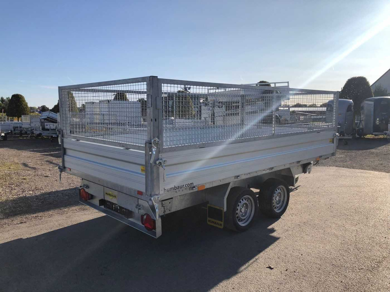 Remolque volquete nuevo HUMBAUR HTK 3500.37 Gitter Dreiseitenkipper: foto 15