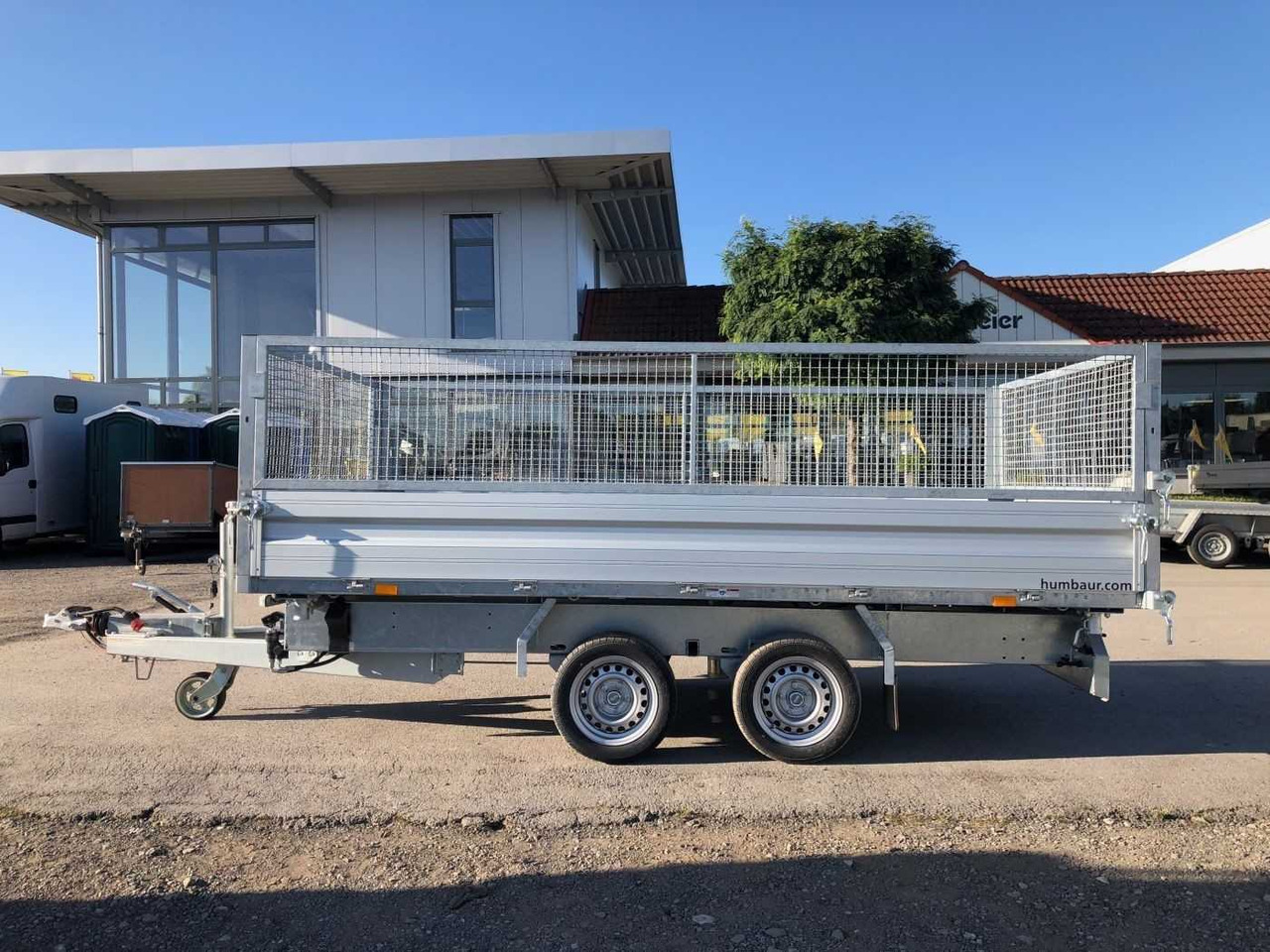 Remolque volquete nuevo HUMBAUR HTK 3500.37 Gitter Dreiseitenkipper: foto 17