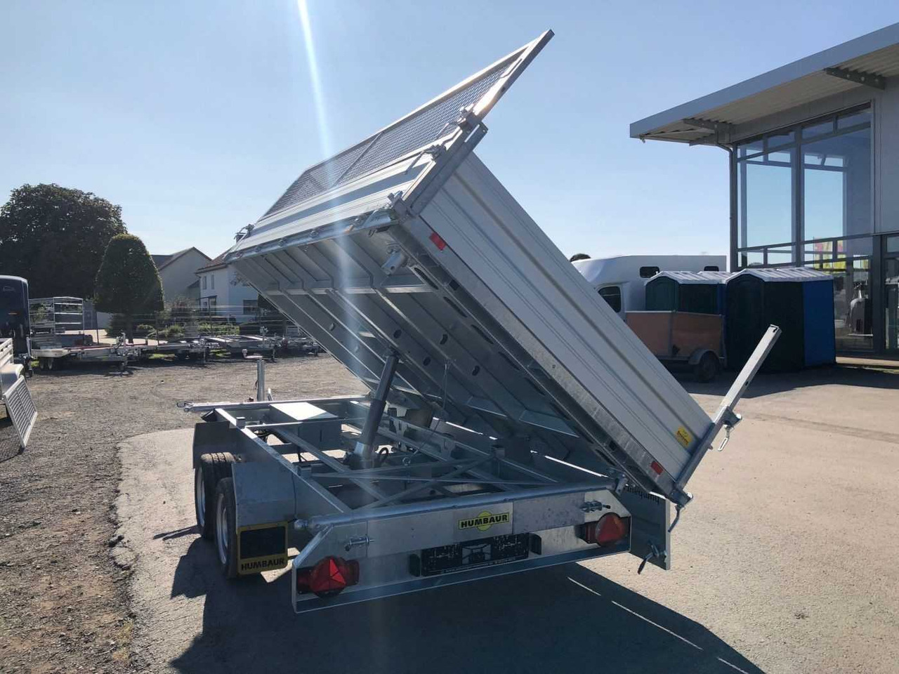 Remolque volquete nuevo HUMBAUR HTK 3500.37 Gitter Dreiseitenkipper: foto 29