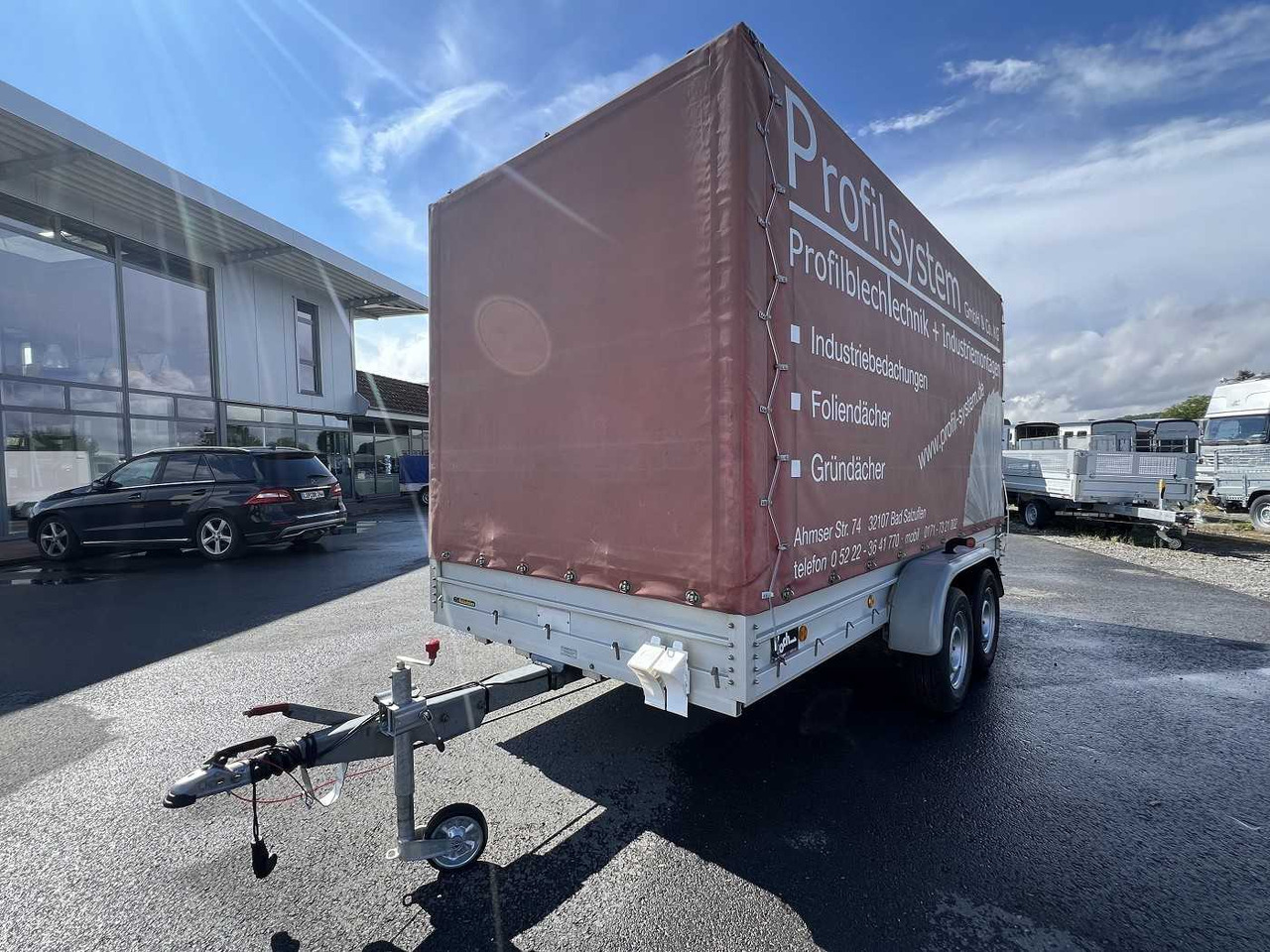 KOCH 10.26 mit Spriegel und Plane Kastenanhänger gebr - Remolque con toldo: foto 5 KOCH 10.26 mit Spriegel und Plane Kastenanhänger gebr - Remolque con toldo: foto 5