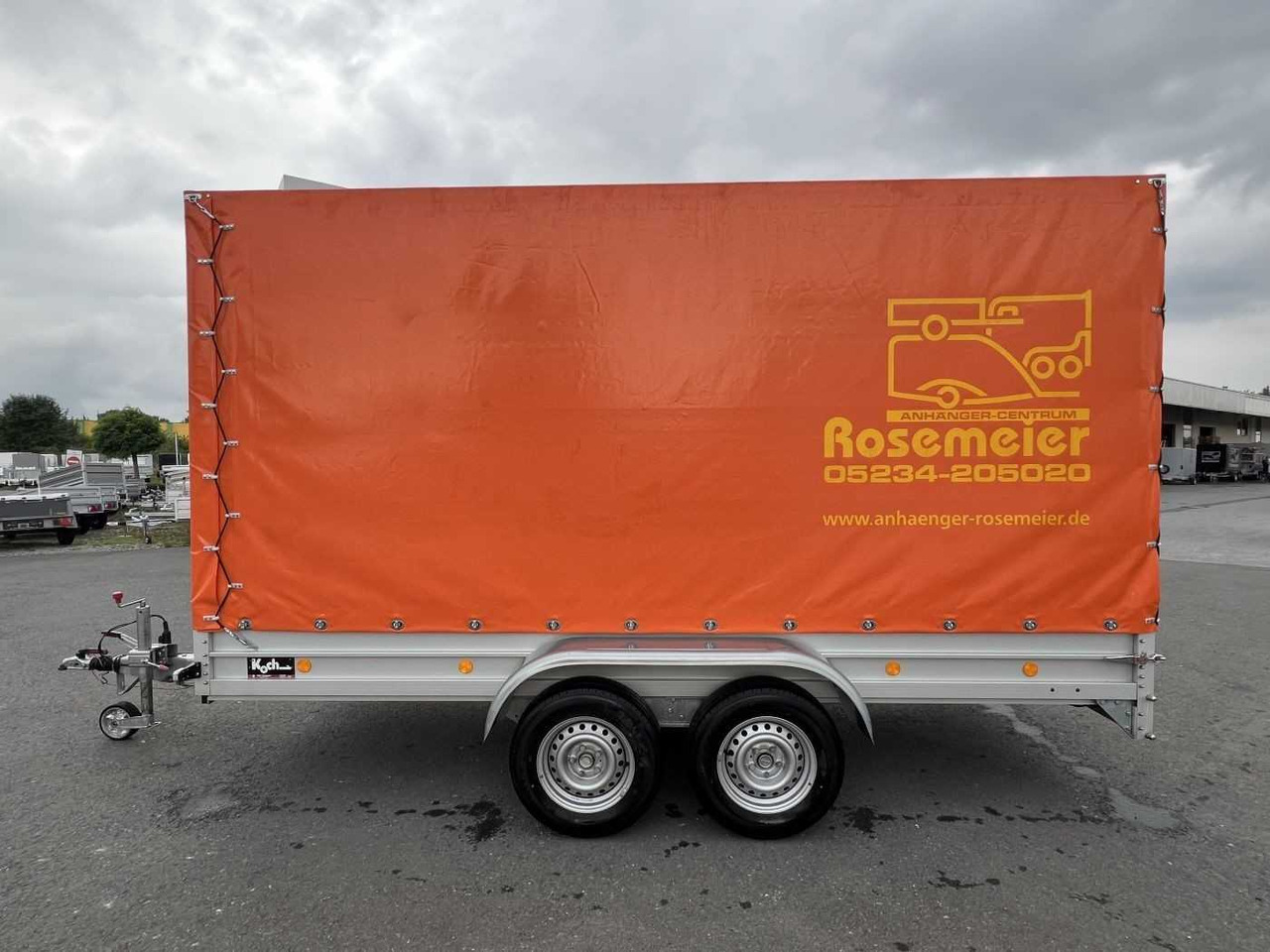 KOCH 150.400.26 Plane Kastenanhänger gebremst - Remolque con toldo: foto 5 KOCH 150.400.26 Plane Kastenanhänger gebremst - Remolque con toldo: foto 5