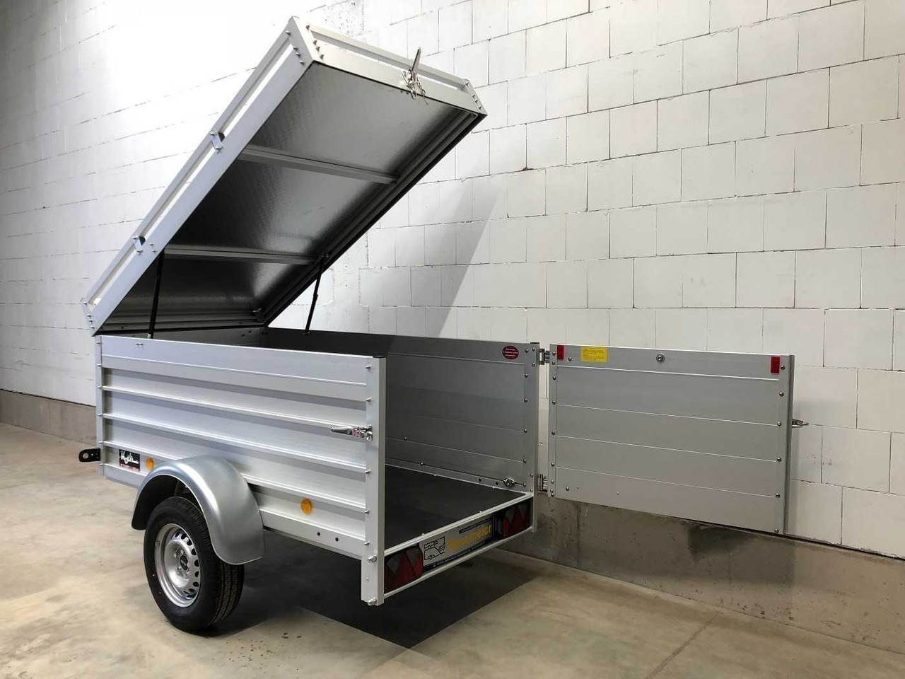 KOCH U2 mit 2 x BWEH, Deckel, Tür Deckelanhänger - Remolque de coche: foto 2 KOCH U2 mit 2 x BWEH, Deckel, Tür Deckelanhänger - Remolque de coche: foto 2