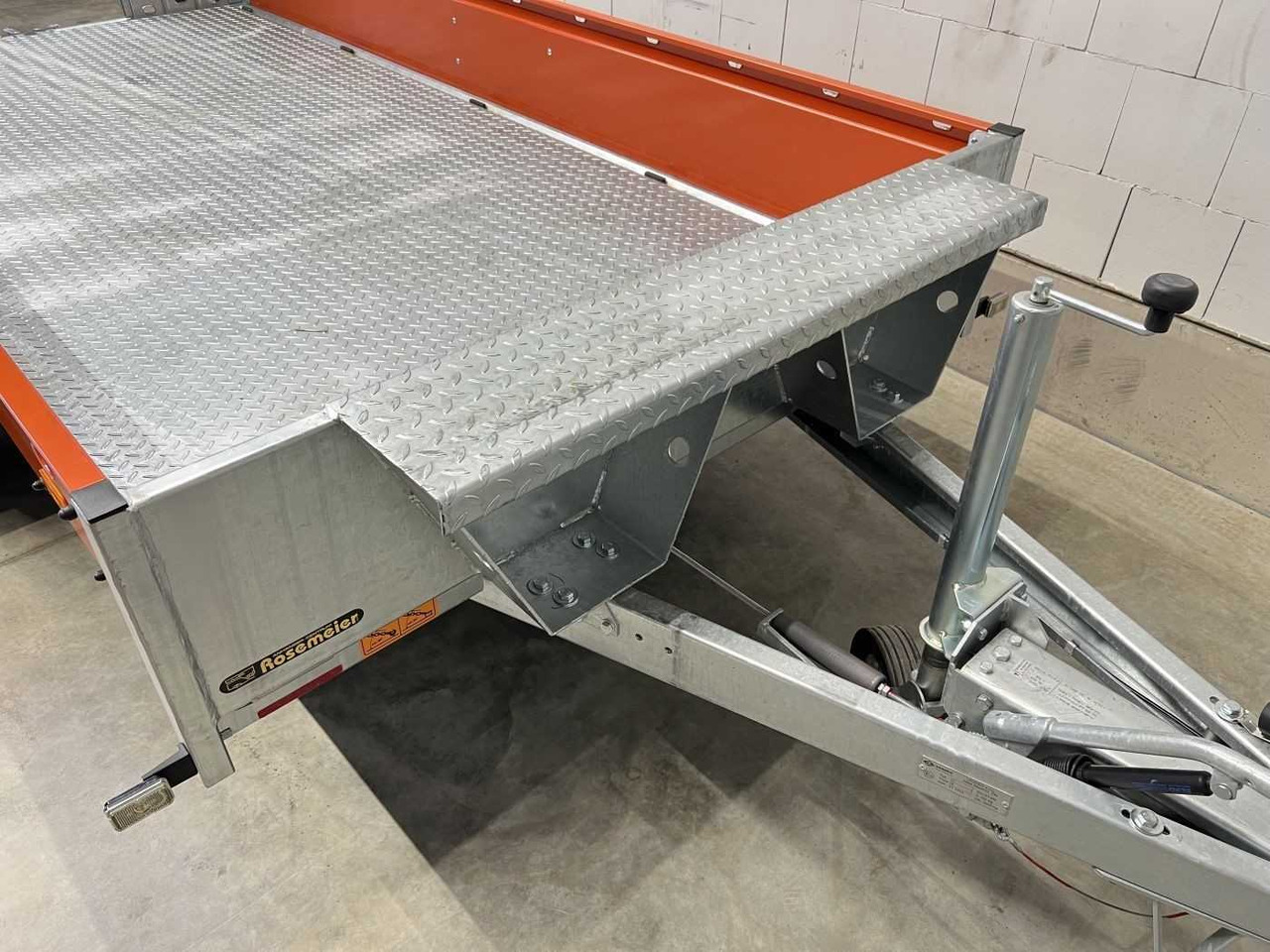 Remolque porta maquinaria nuevo ROSEMEIER VE BAT C35.36 orange Maschinentransporter: foto 19 Remolque porta maquinaria nuevo ROSEMEIER VE BAT C35.36 orange Maschinentransporter: foto 19