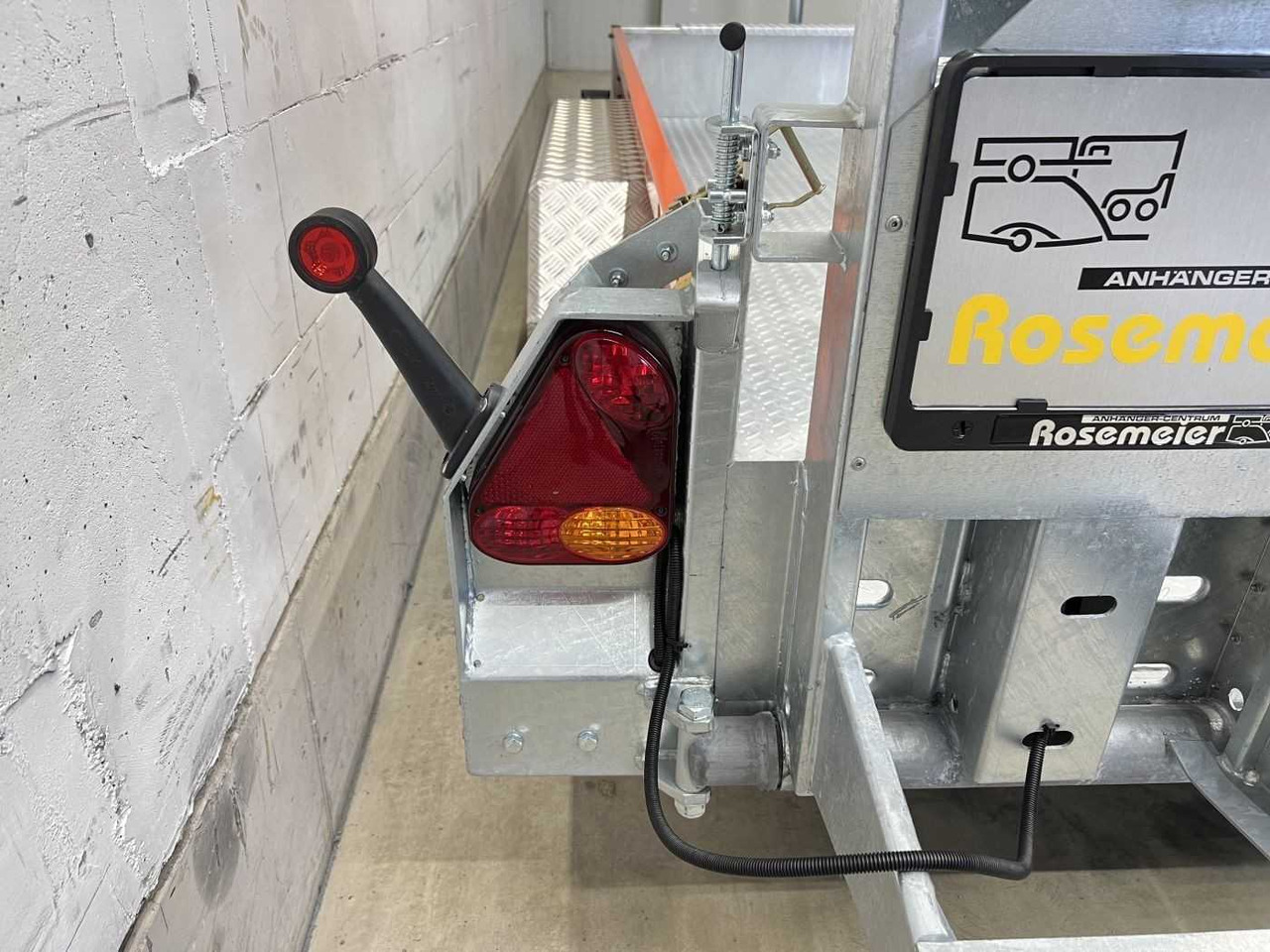 Remolque porta maquinaria nuevo ROSEMEIER VE BAT C35.36 orange Maschinentransporter: foto 14 Remolque porta maquinaria nuevo ROSEMEIER VE BAT C35.36 orange Maschinentransporter: foto 14