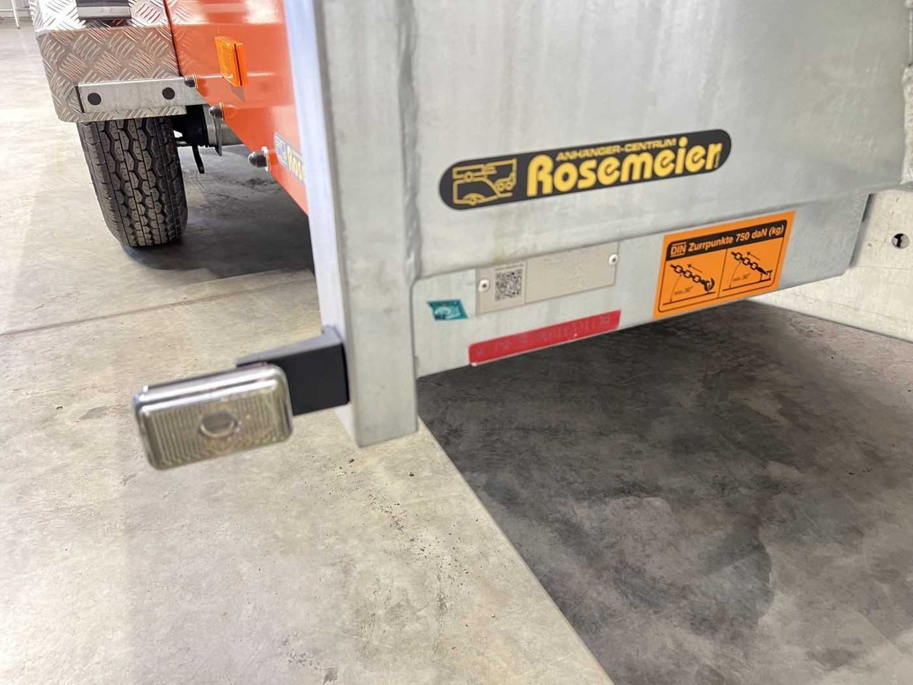 Remolque porta maquinaria nuevo ROSEMEIER VE BAT C35.36 orange Maschinentransporter: foto 18 Remolque porta maquinaria nuevo ROSEMEIER VE BAT C35.36 orange Maschinentransporter: foto 18