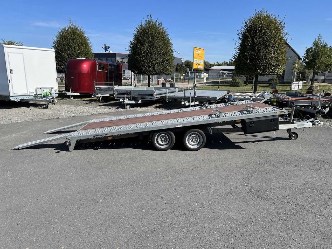 HUMBAUR MTK 304722 Maschinentransporter - Remolque: foto 1 HUMBAUR MTK 304722 Maschinentransporter - Remolque: foto 1