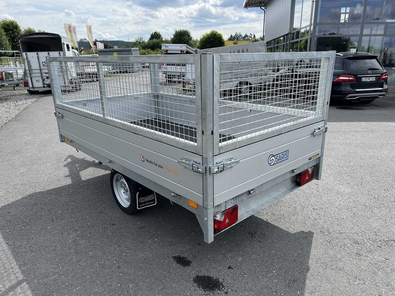 SARIS PL 276 150 1500 1 Gitter Hochlader - Remolque de coche: foto 5 SARIS PL 276 150 1500 1 Gitter Hochlader - Remolque de coche: foto 5