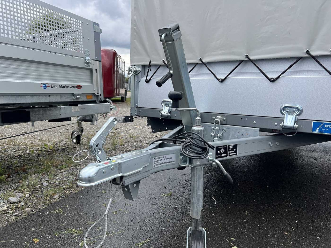 Remolque de coche STEMA Rex 30 Plane Kastenanhänger ungebremst: foto 6